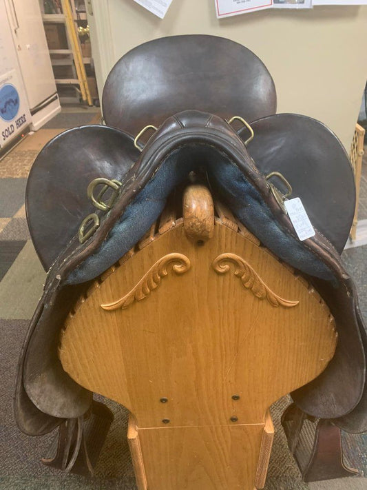 2. 20” Aus 18” Western older Aussie Saddle