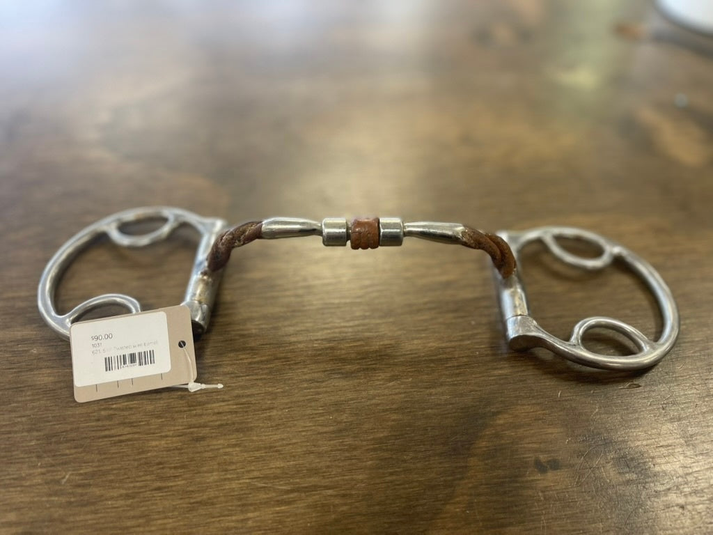 5 ⅛” Twisted wire barrel comfort snaffle bit, Myler