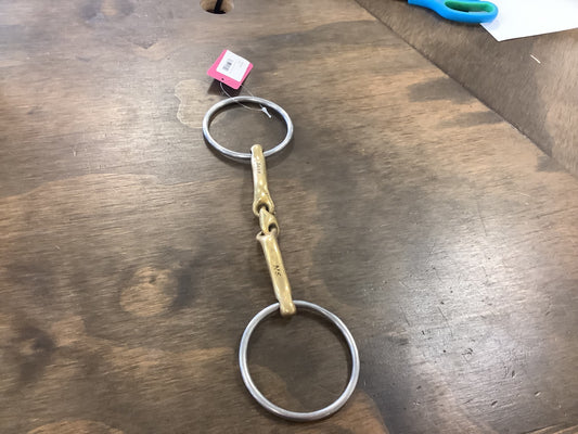 1. 5” Neue Schule Salox peanut link O-ring snaffle