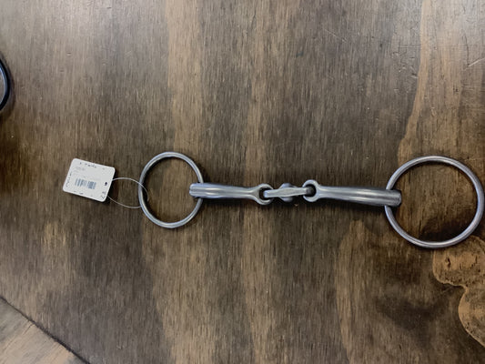 87. 5 ½” Titanium Lorenzin french link snaffle