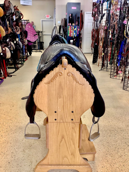 3. 15-16” Buena Vista saddle, dark brown