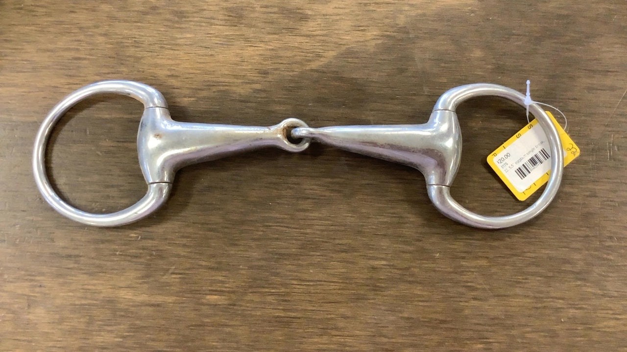 22. 5.5” eggbutt single break, heavy and fat smooth mouth