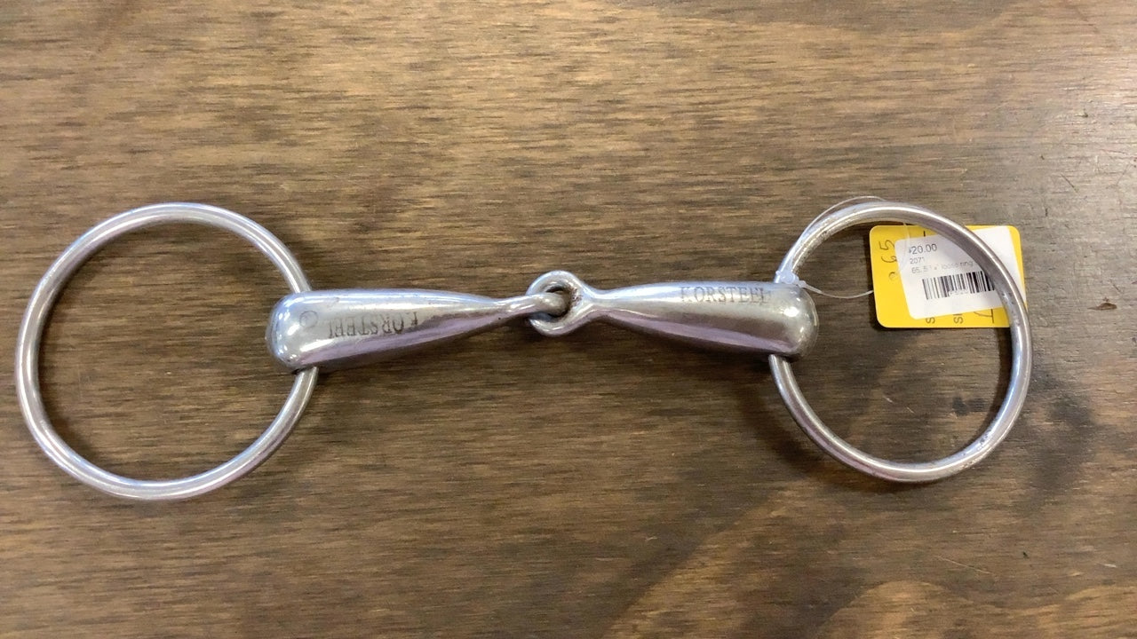 65. 5 ¼” loose ring snaffle