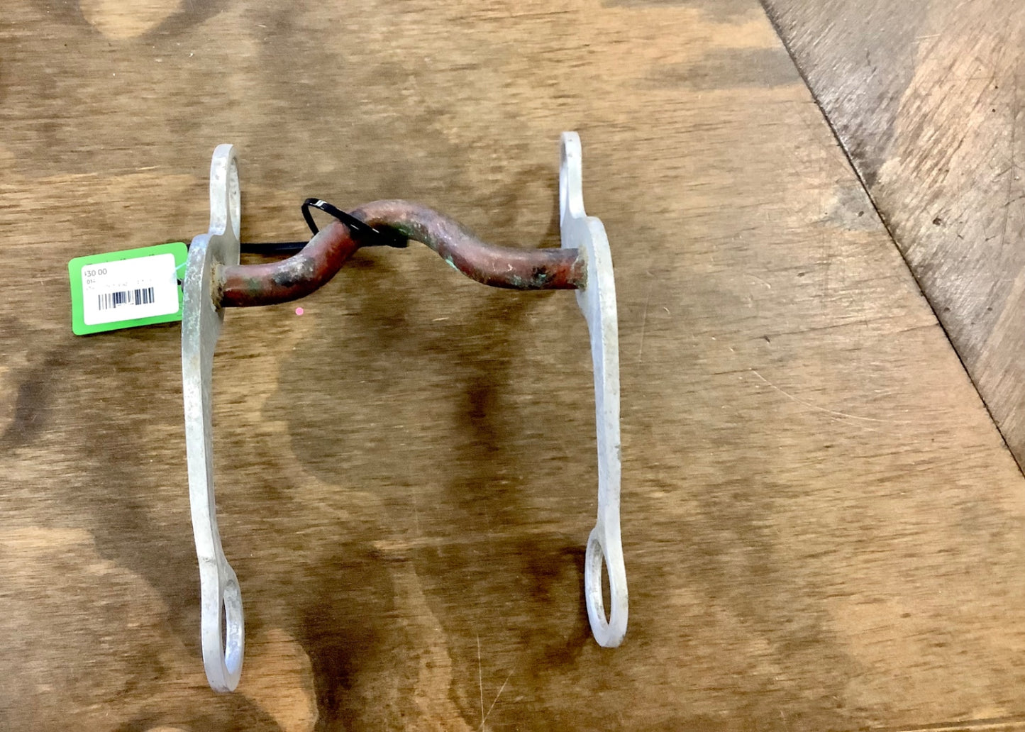 539. Ported grazing bits w/engraving, aluminum