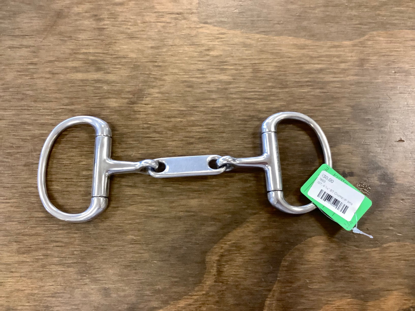 107. 4 ¾” BT Crump dr bristol eggbutt bit, like new