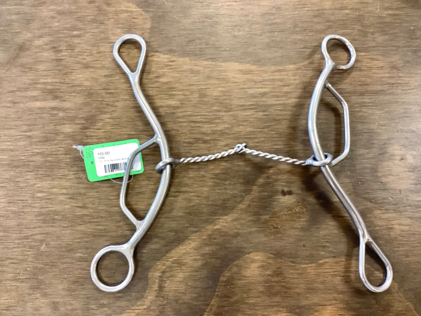 73. Thin twisted wire gag bit