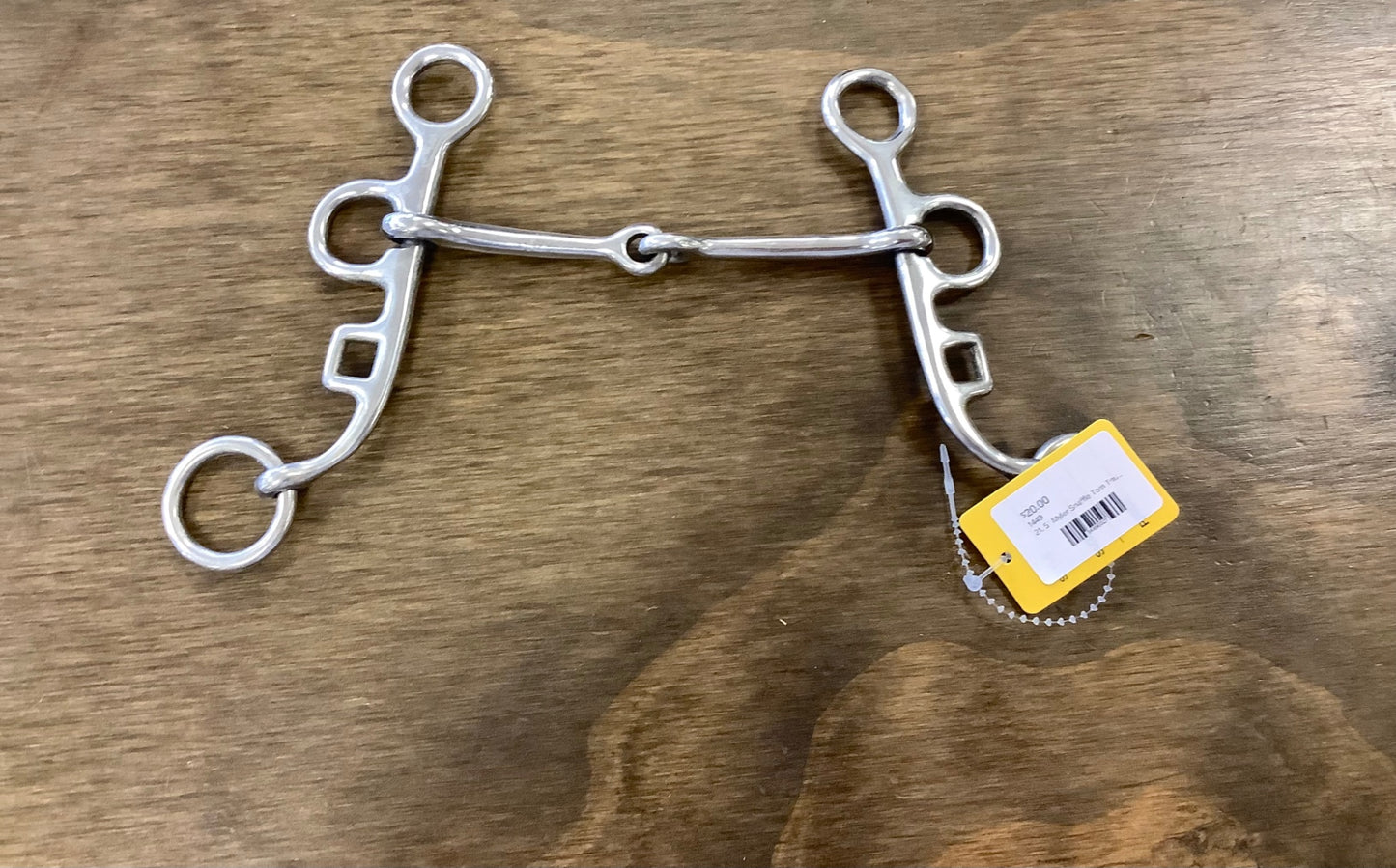 21. 5’’ Myler Snaffle Tom Thumb Bit