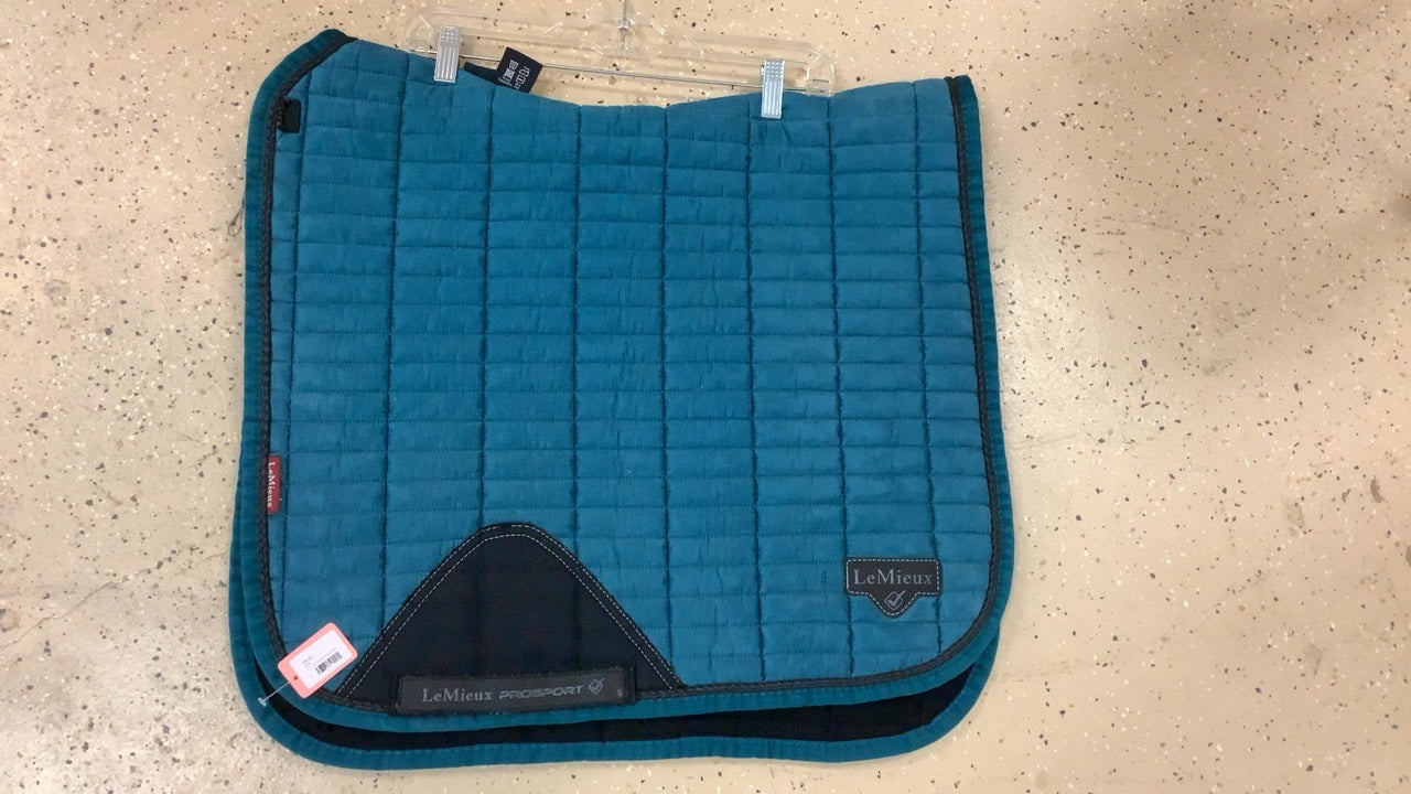 83. Full Teal Dressage Pad Lemieux