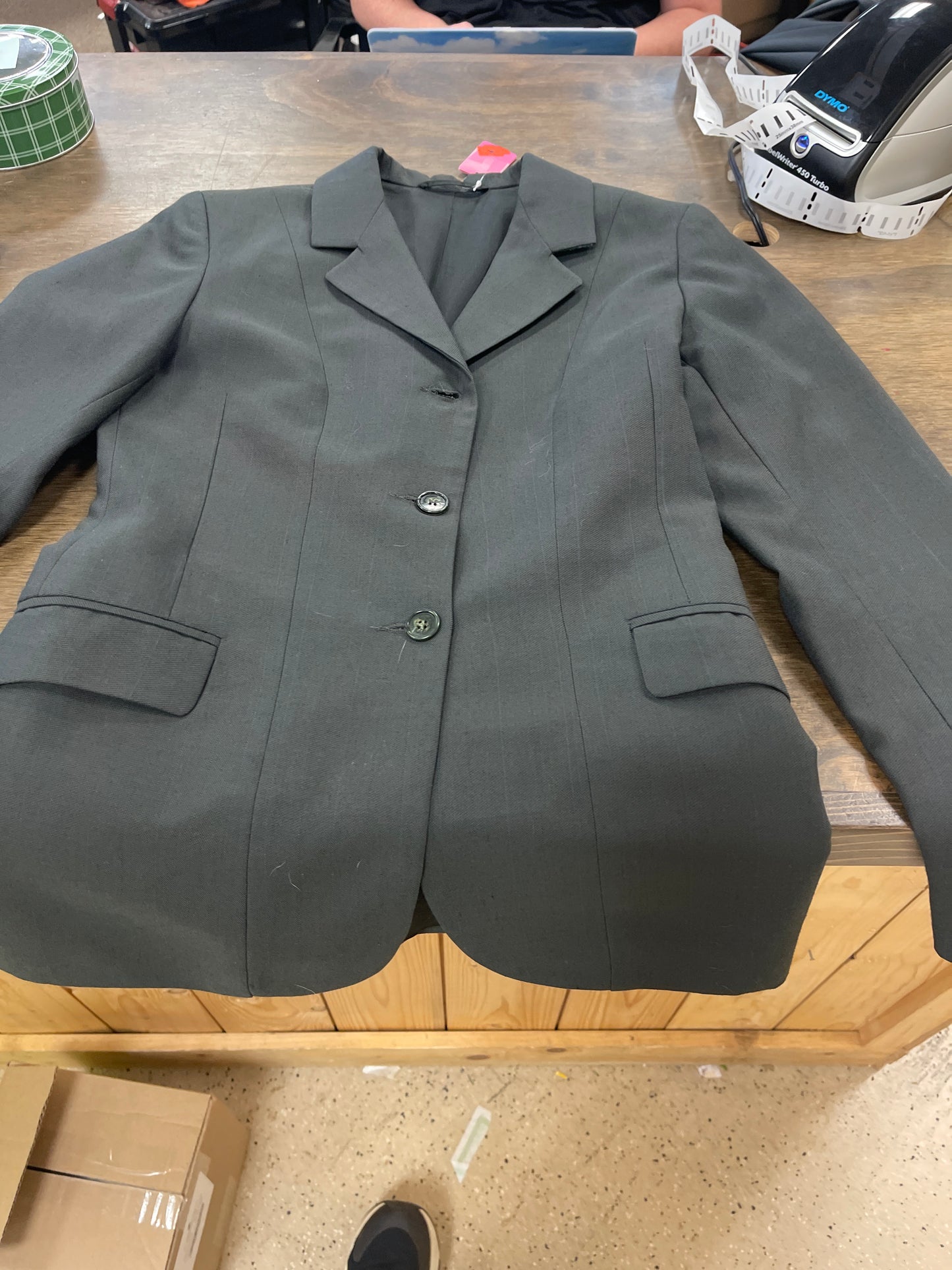 Lds 10R Charcoal show jacket, Ovation Sport coats079