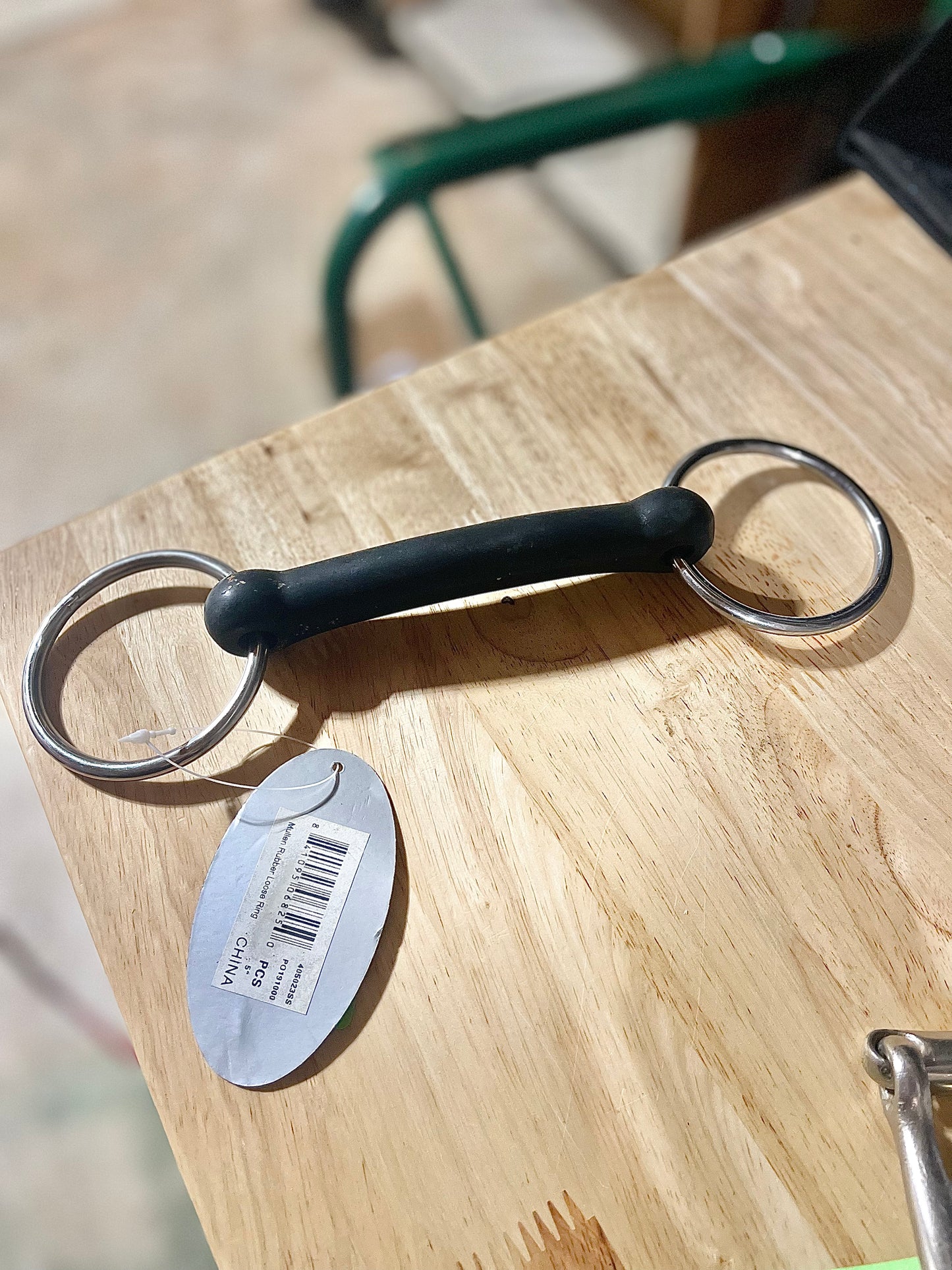 O Ring Bit, Rubber mullen mouth flexible