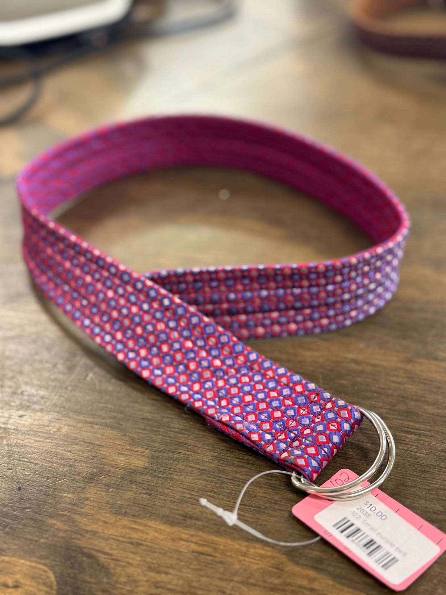 102. Small purple belt, belts007