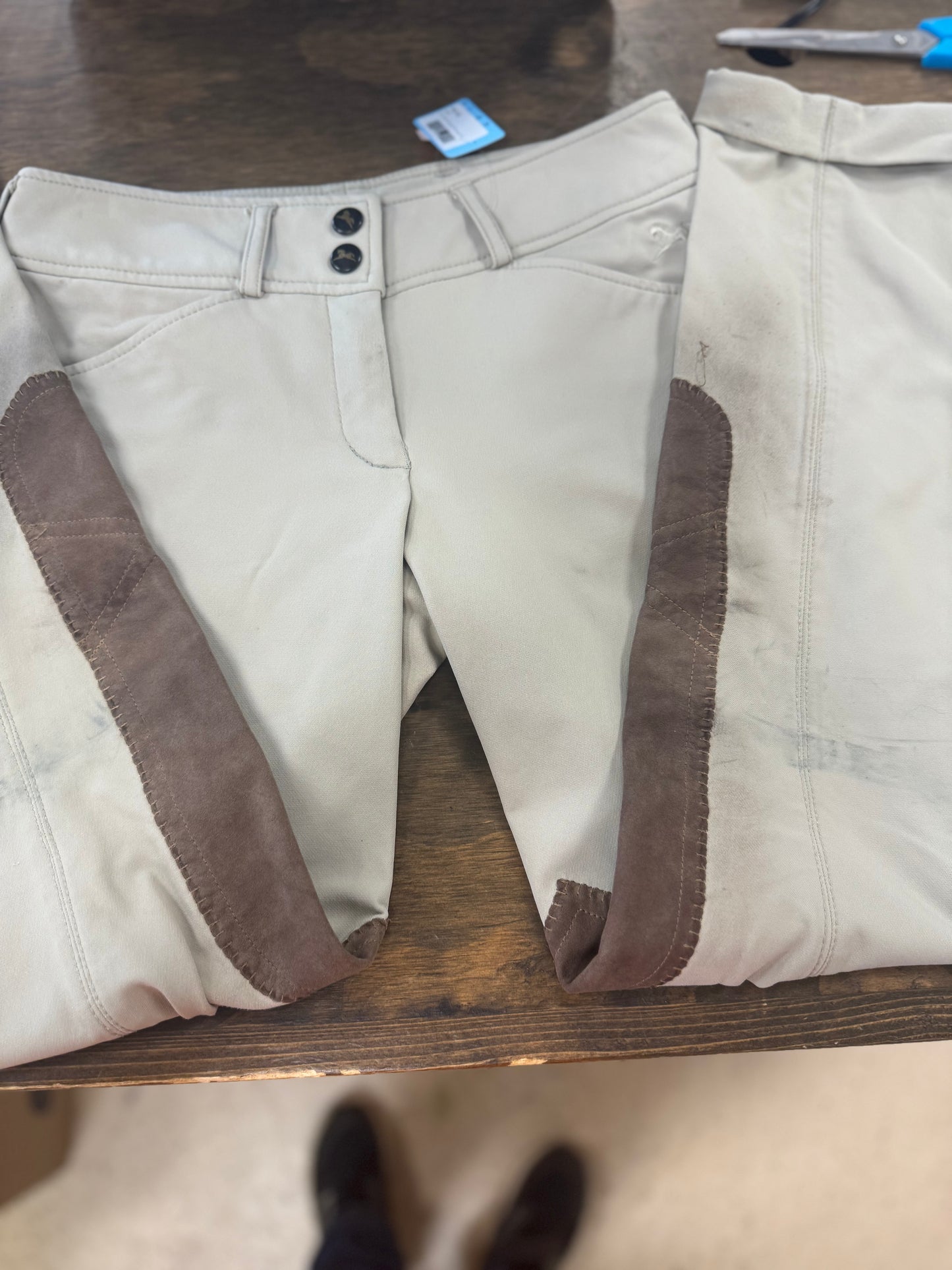 19. Kids 14r tan Knee Patch jods, RJ classics, pants079