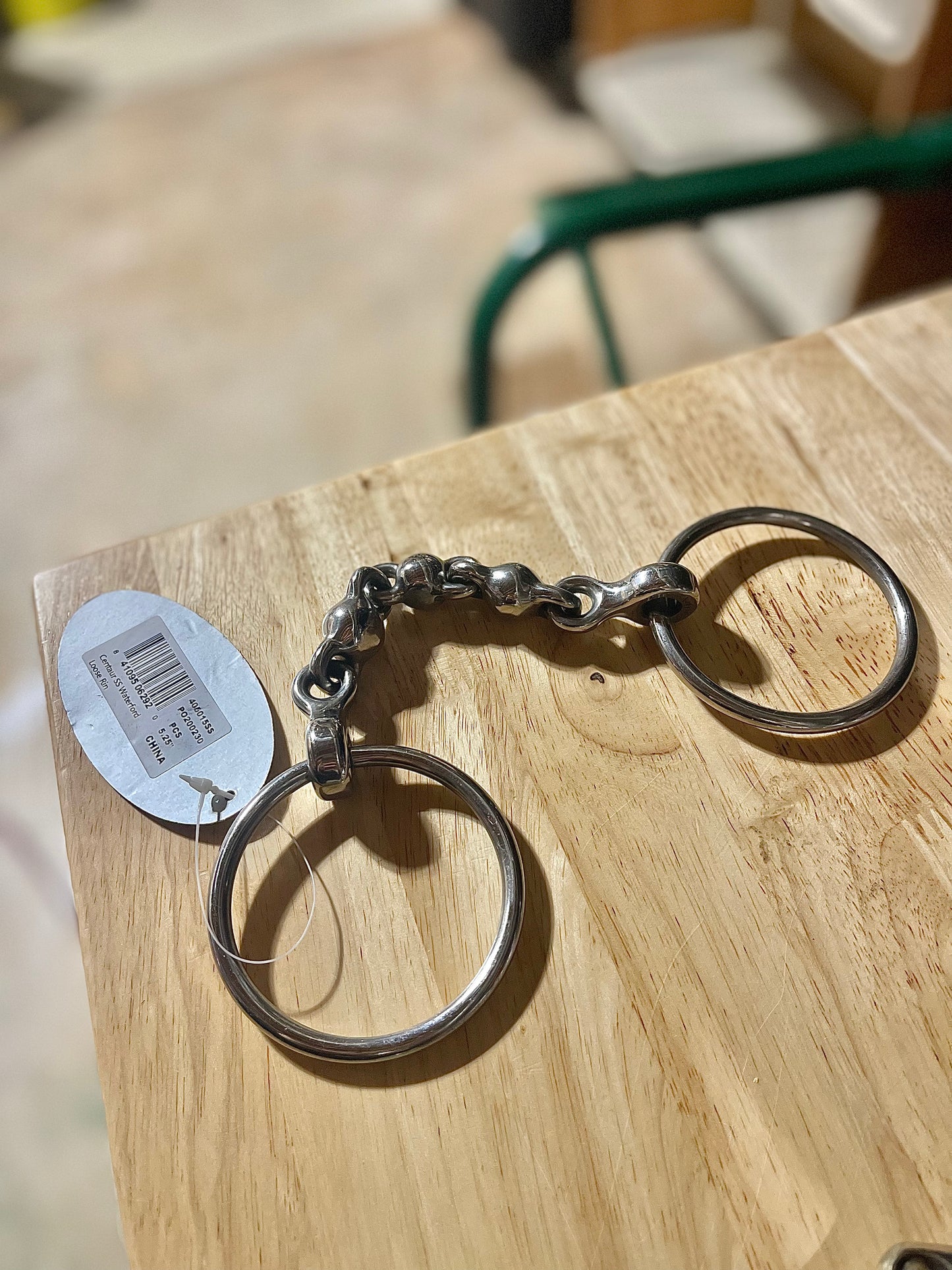 5” loose ring waterford mouth snaffle, Centaur NWT