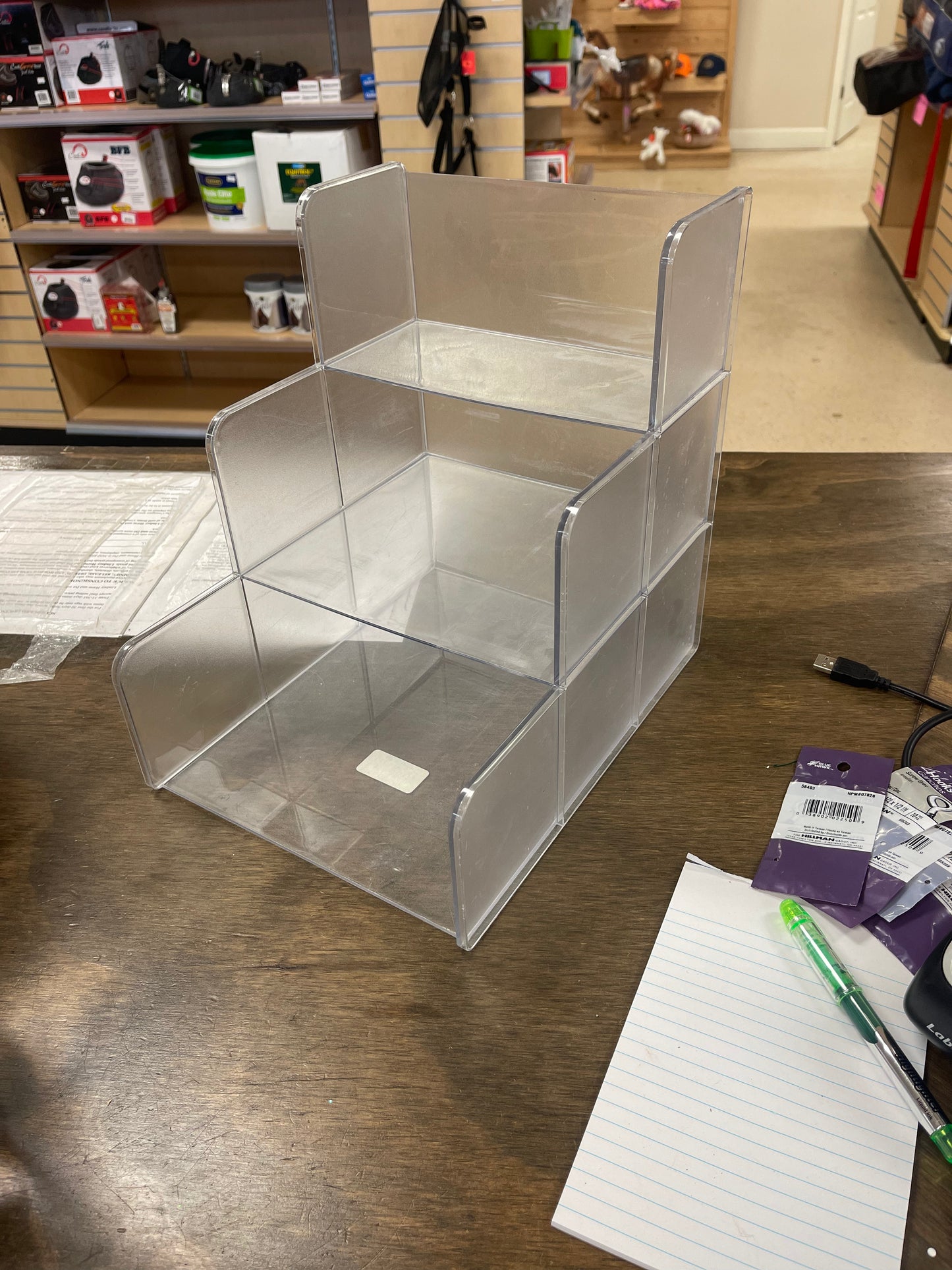 Plastic 3 tier storage container