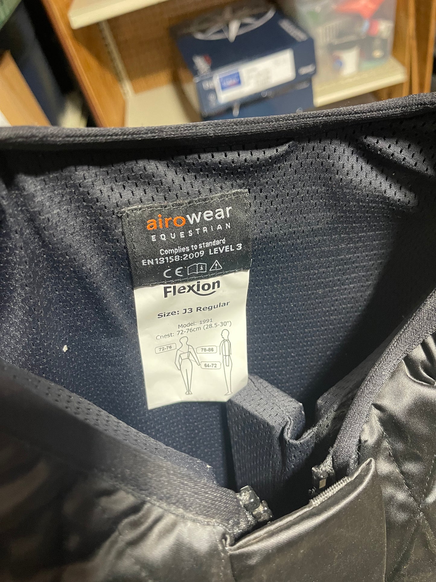 J3 Regular AiroWear CC vest, NWT