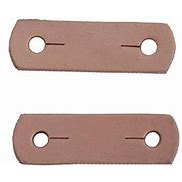 Replacement Rubber Bands and Leather Tabs For English Peacock Stirrup Irons