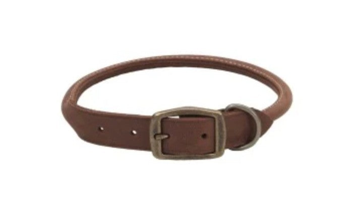 Coastal Rolled Leather Collars, Circle T