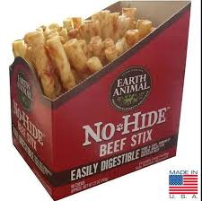 No Hide Stix Singles, Beef or Salmon Bulk Box (sticks)