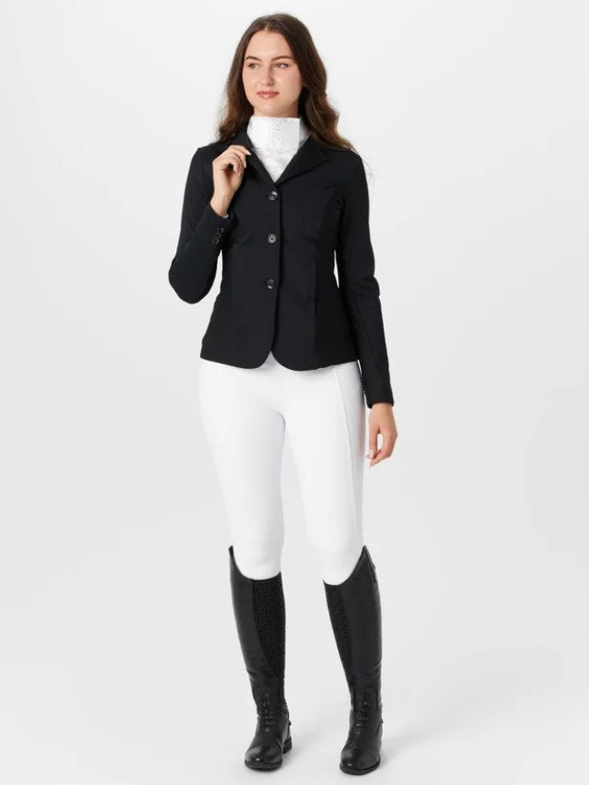 Hybrid Navy Show Coat, Ovation mesh