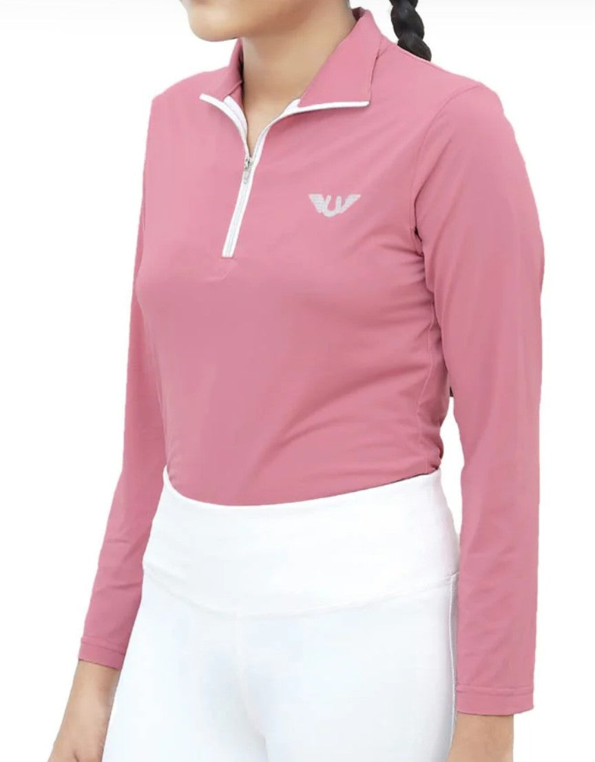 Tuffrider Long Sleeve Icefil Sun Shirt, Kids