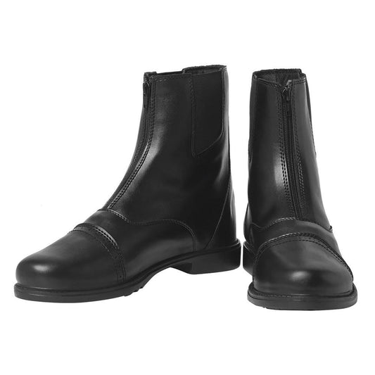 Kids "Starter" Zip synthetic Paddock Boots, Tuffrider