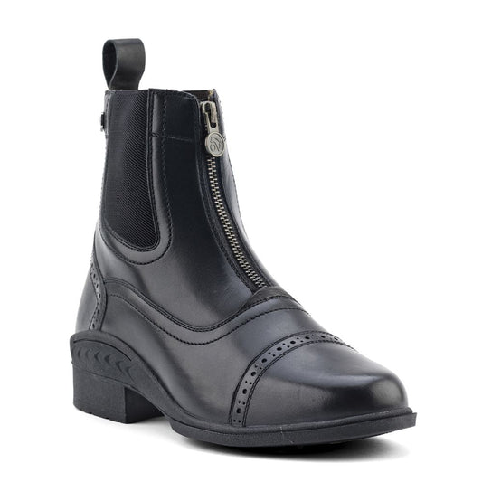 Kids Leather "Tuscany" Zip Paddock Boots, Ovation