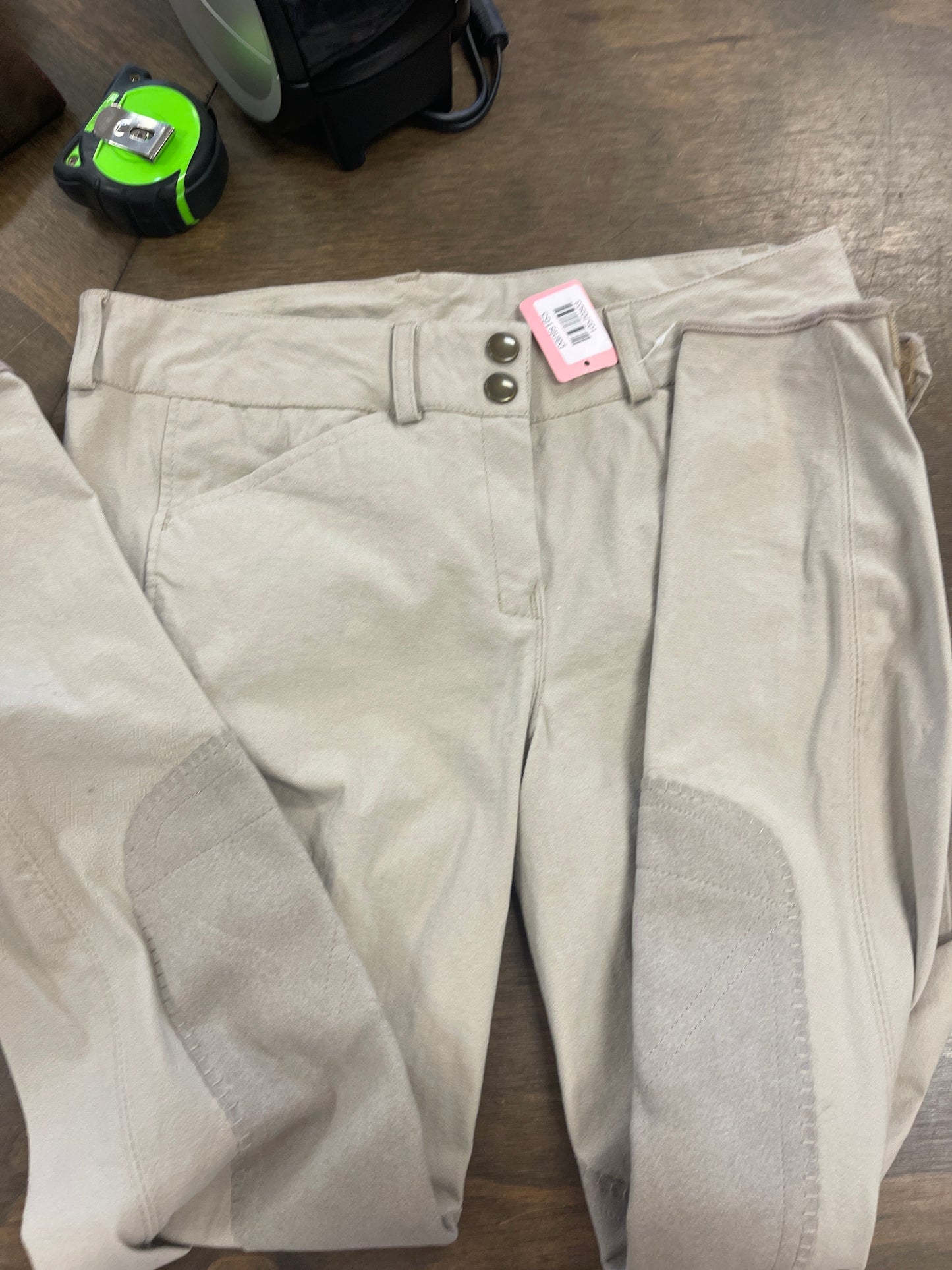 503. Lds 26R Tan Knee Patch show breeches, pants165