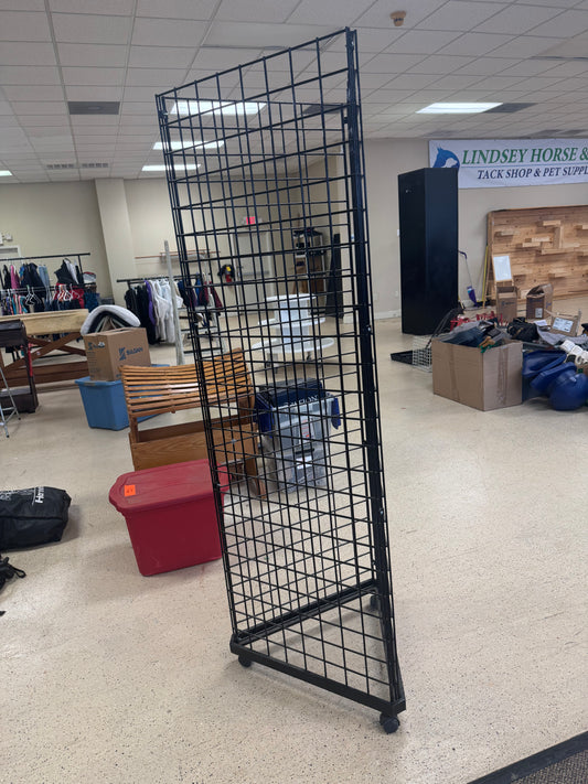 3 sided gridwall fixture