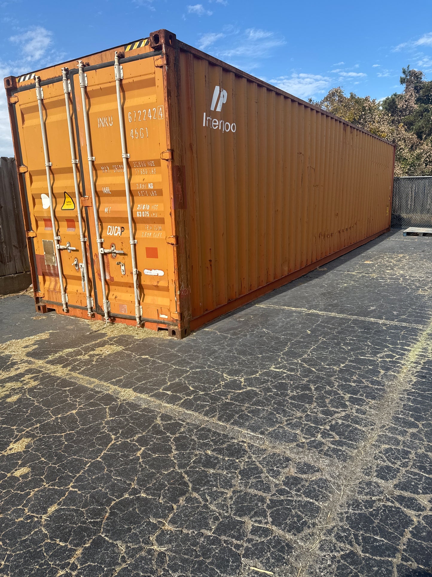 40ft storage container