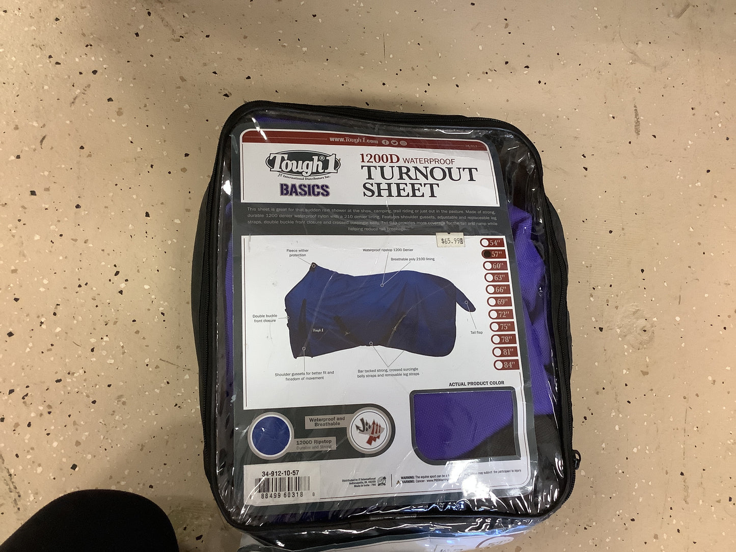 Tough 1 Pony/Mini Turnout Sheets/Rainsheets