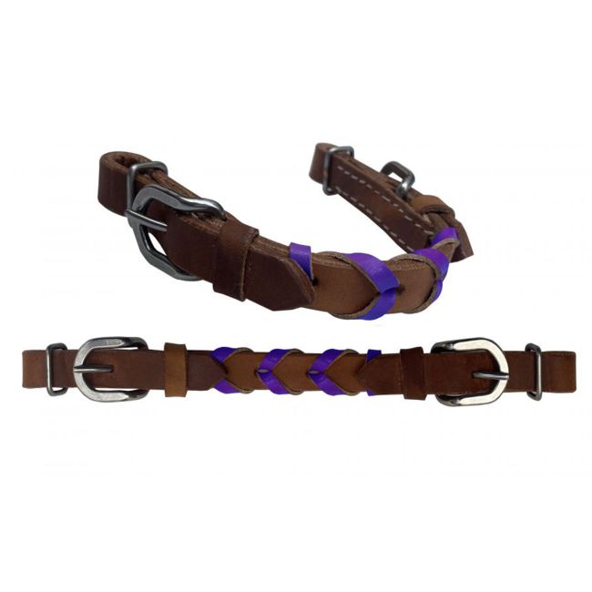 Leather curb chains/straps