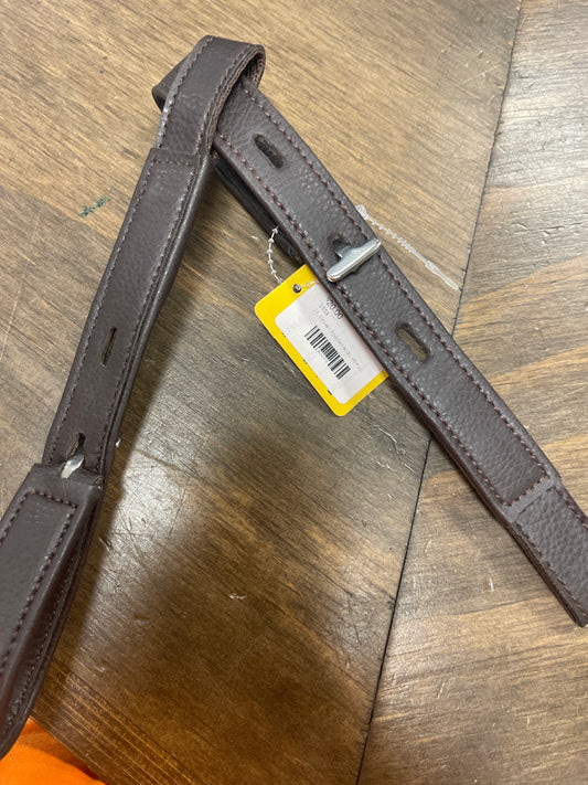 21. Brown toddler/kids stirrup webbers, like new, tacke006