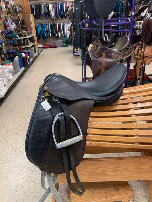16. 16 ½” Union two tone dressage/ap saddle