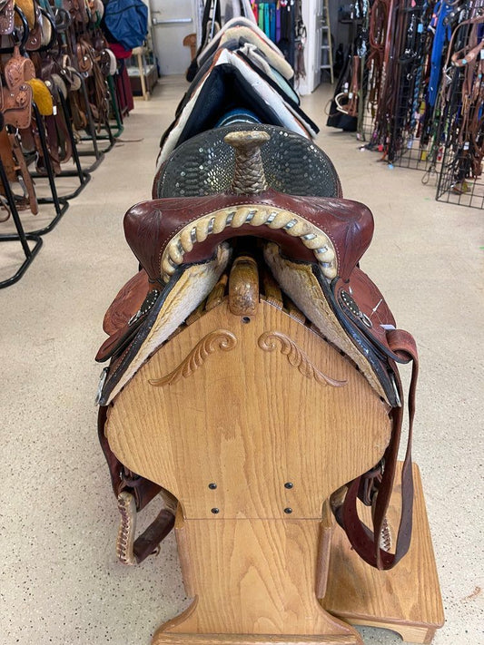15” M&S Saddlery barrel saddle