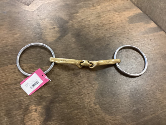 1. 5” Neue Schule Salox peanut link O-ring snaffle