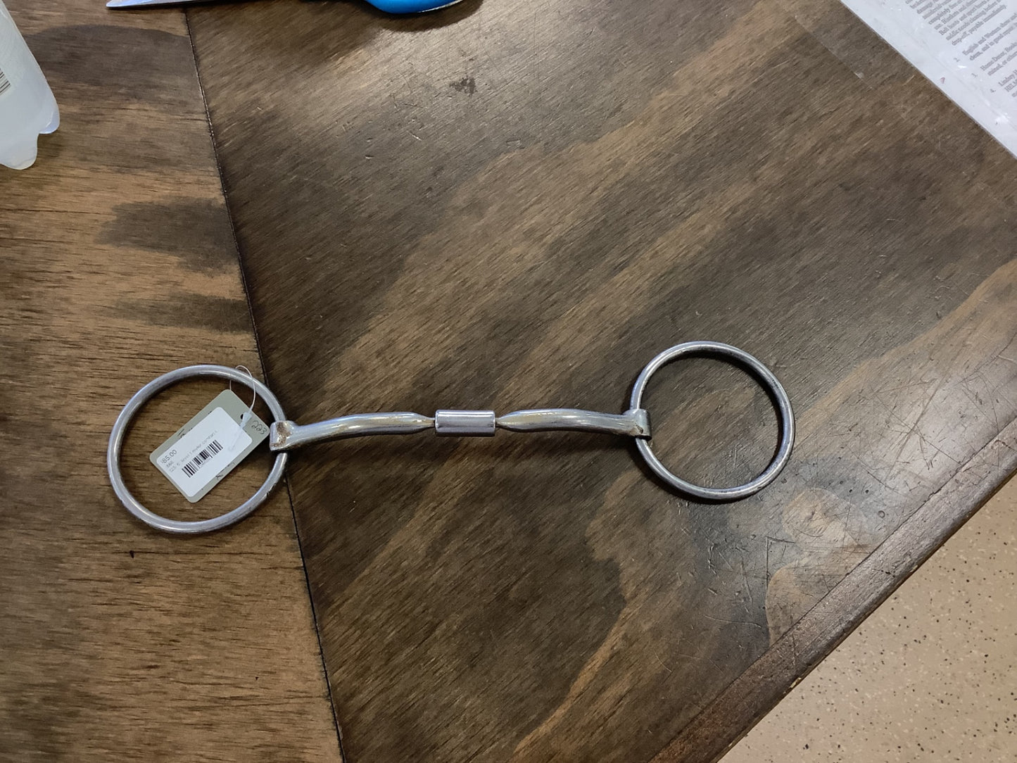 223. 6” level 1 myler comfort loose ring snaffle bit