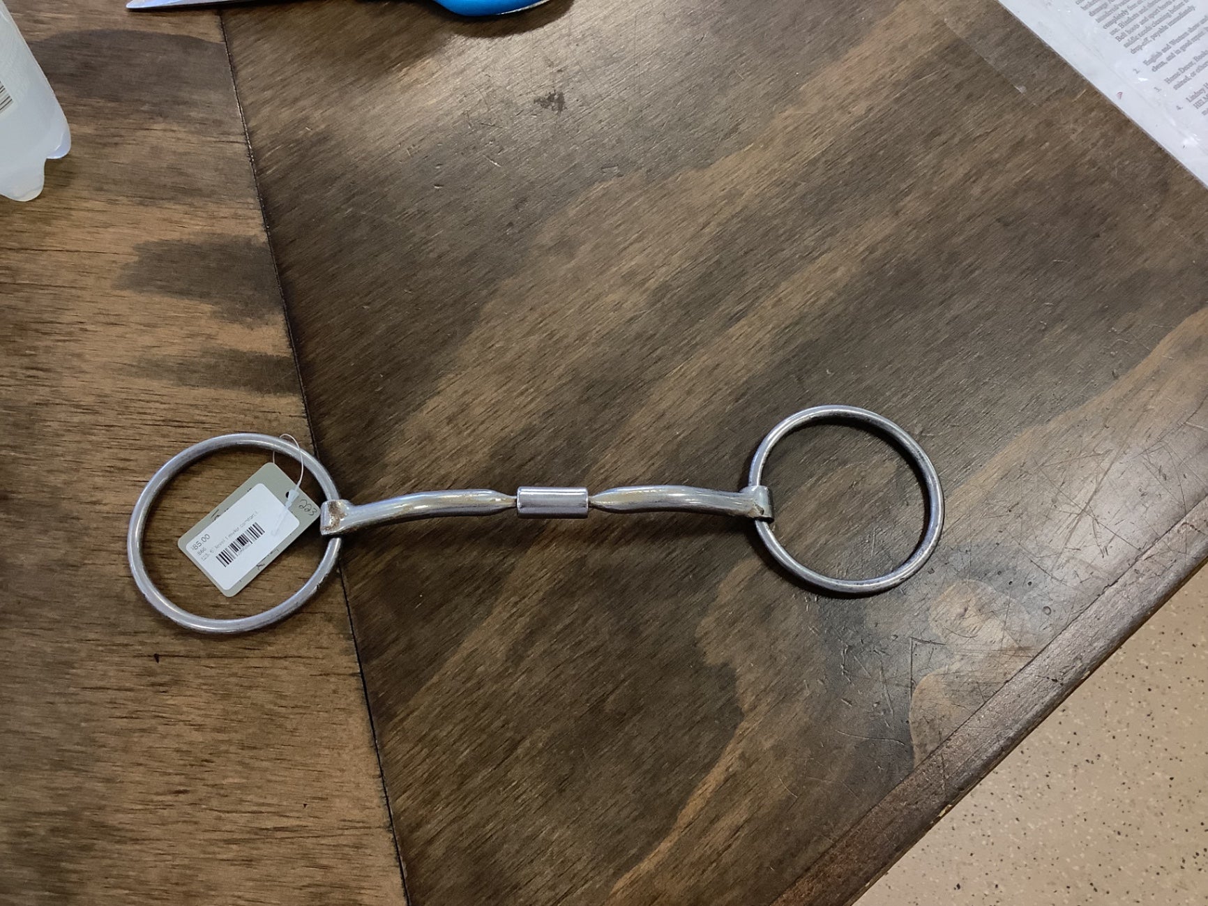 223. 6” level 1 myler comfort loose ring snaffle bit