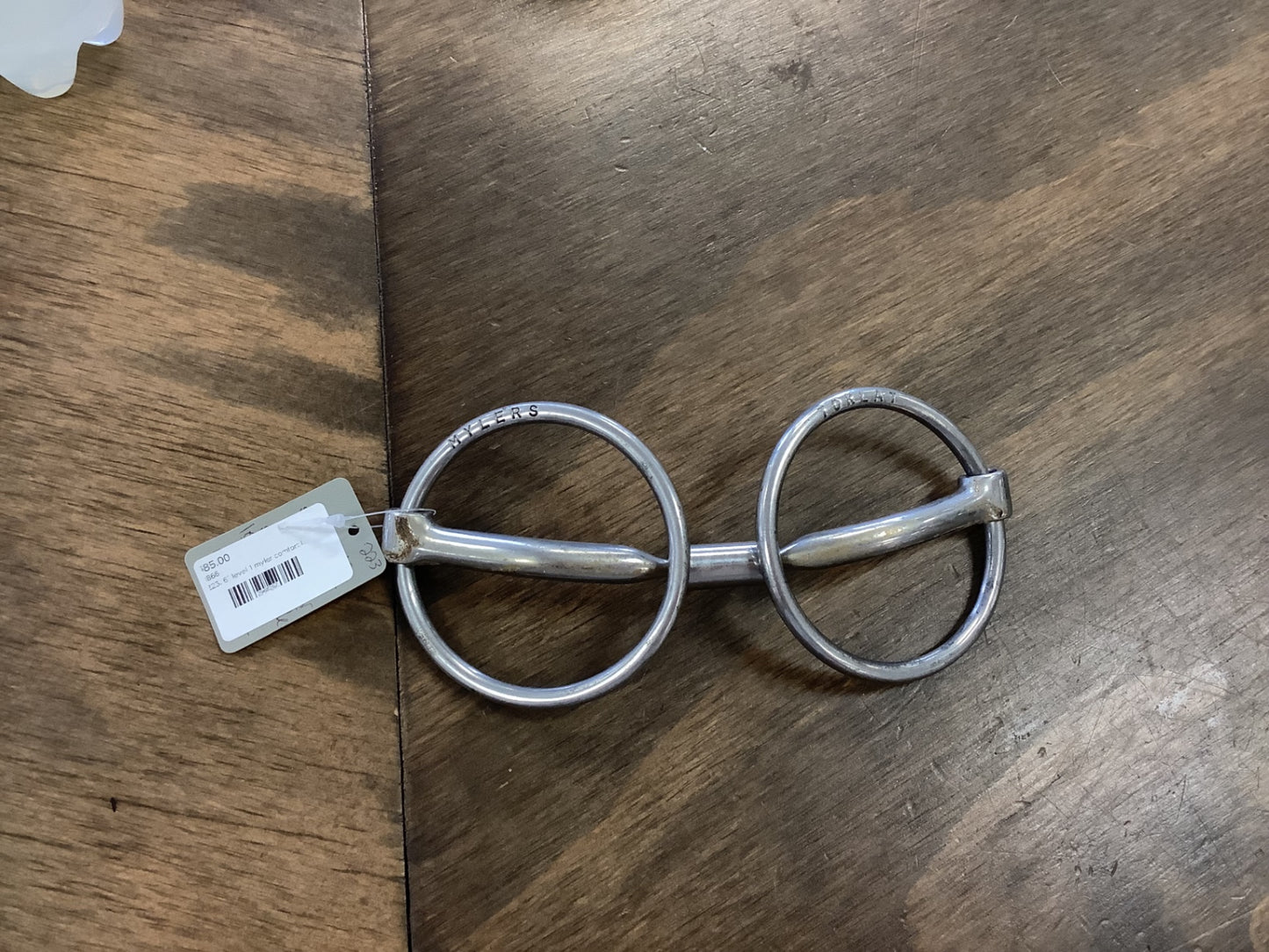 223. 6” level 1 myler comfort loose ring snaffle bit