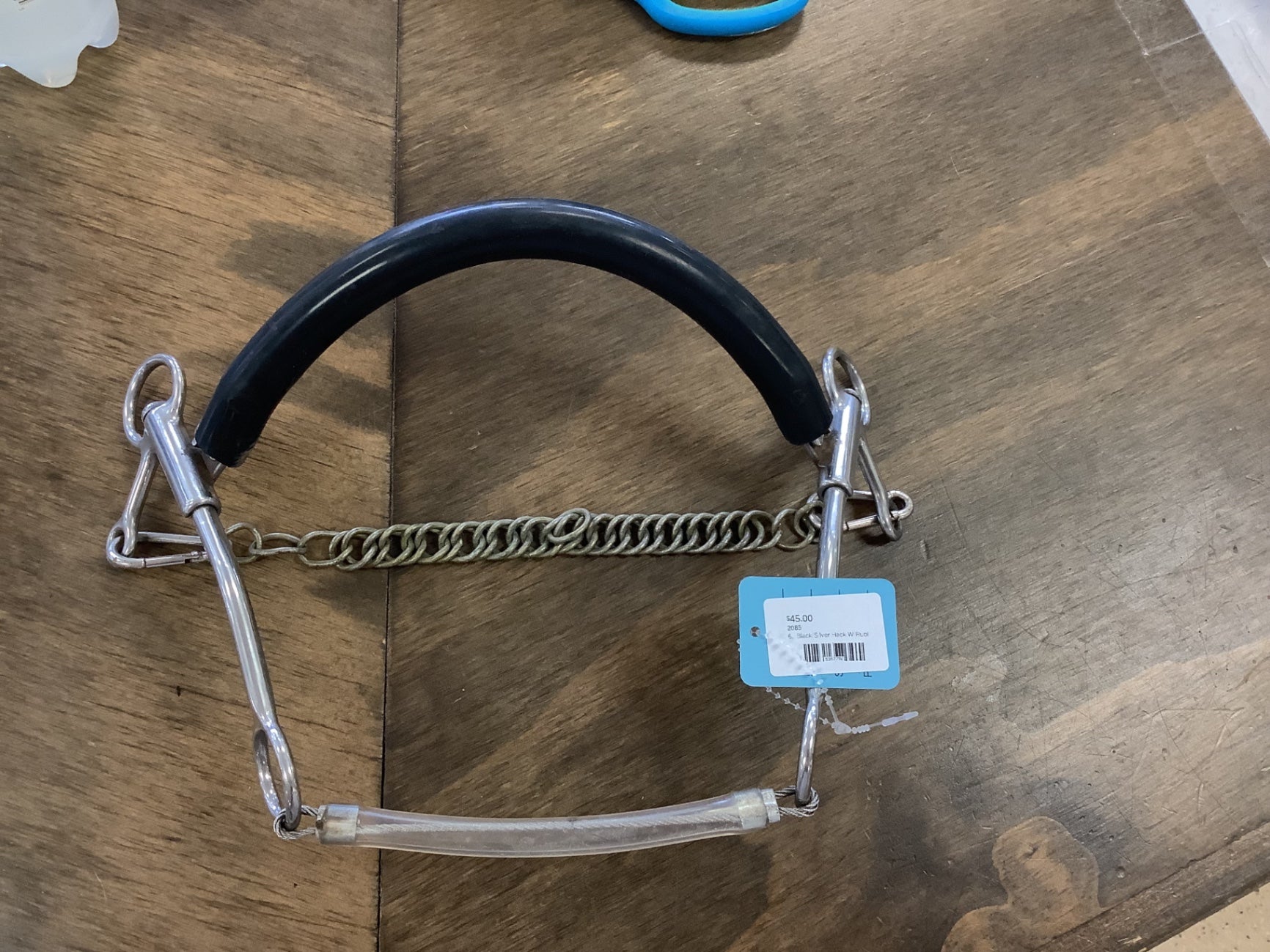 6.  Black/Silver Hack W/Rubber Nose