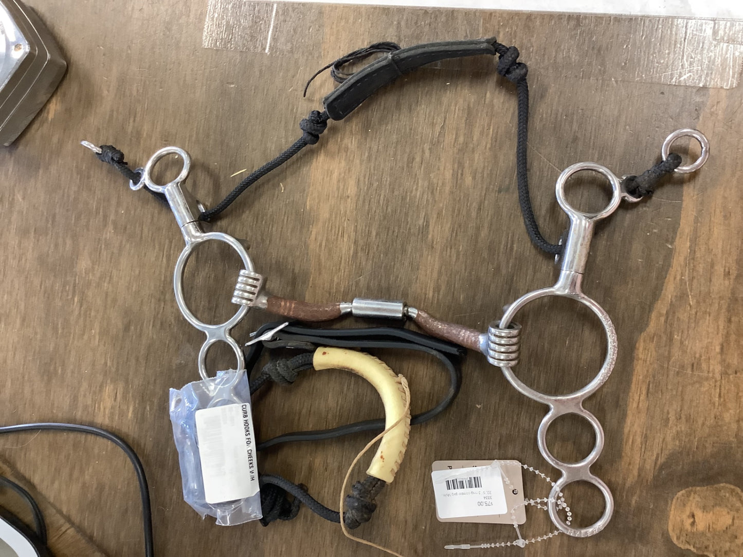 22. 5” 3 ring combo gag Myler Bit