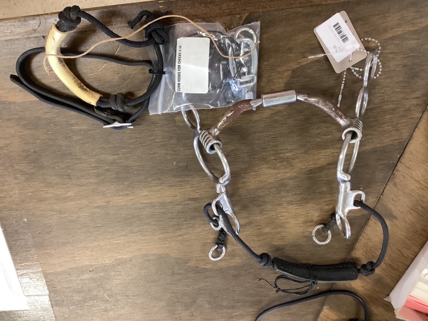 22. 5” 3 ring combo gag Myler Bit