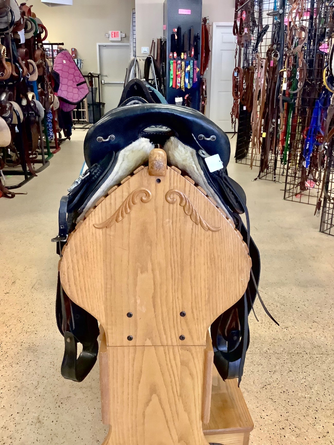1. 16” Black “American Saddlery” Endurance saddle