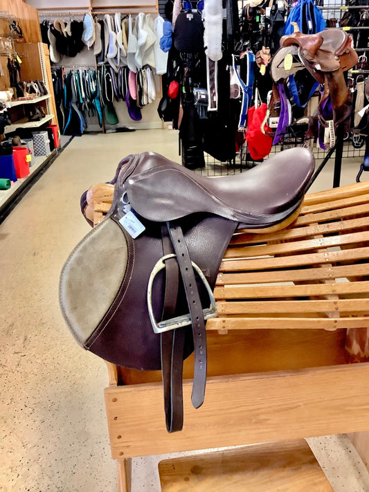 3. 16” M Tree AP saddle, Brown “Blue Ridge”