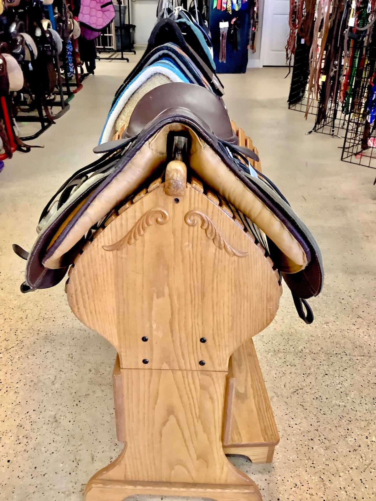 3. 16” M Tree AP saddle, Brown “Blue Ridge”