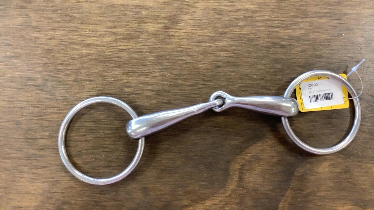 66. 5” O ring snaffle