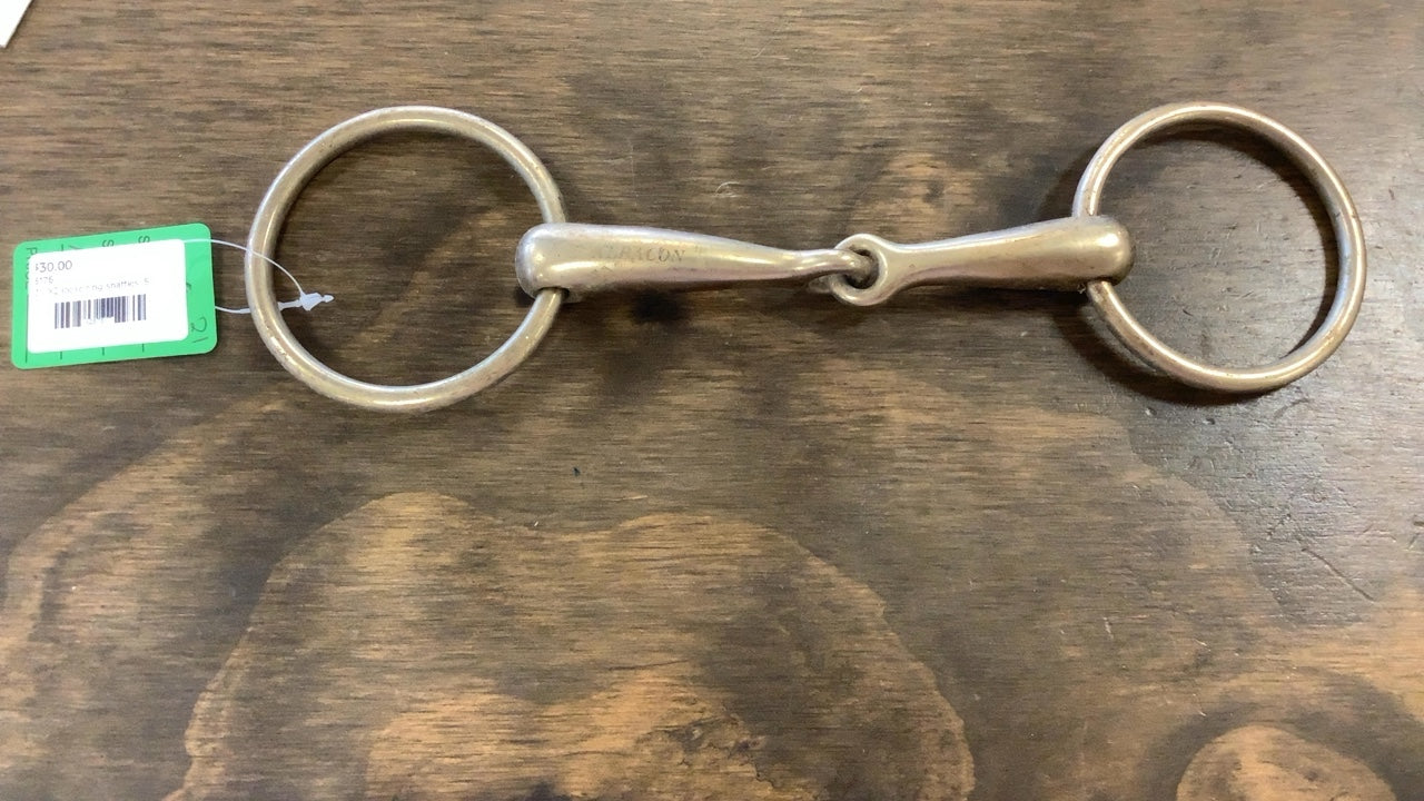 21. X2 loose ring snaffles (5” Albacon german silver, 5.5” Herm Sprenger)