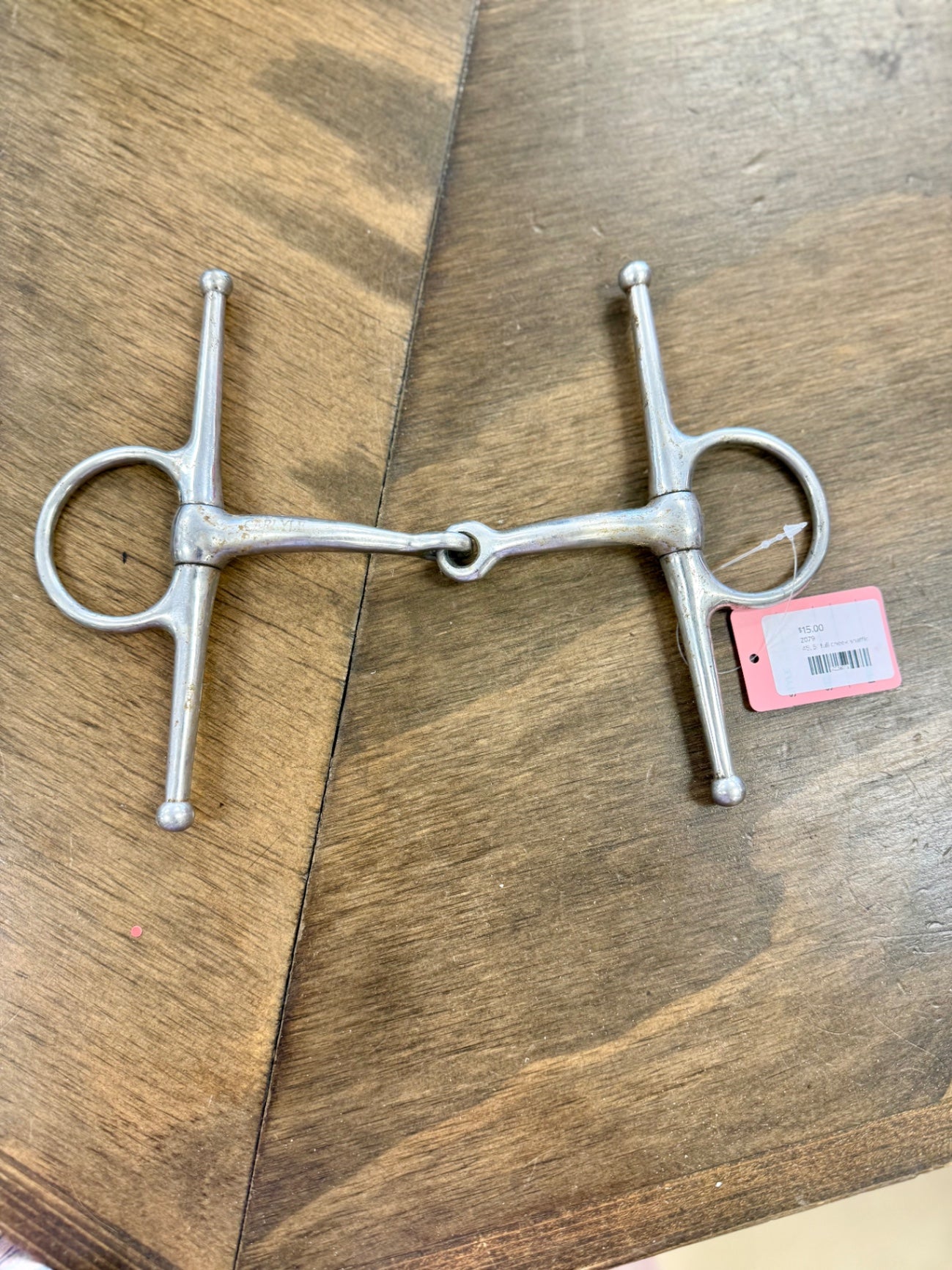 45. 5” full cheek snaffle