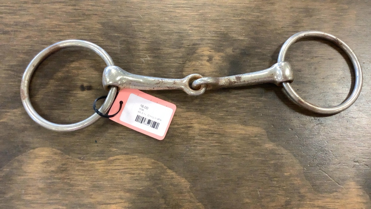 44. 5 ¼” O ring snaffle