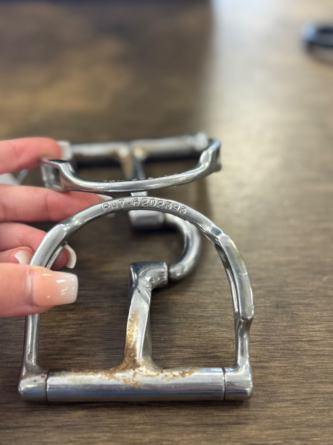 44. 5” slow twist correction port myler D ring bit