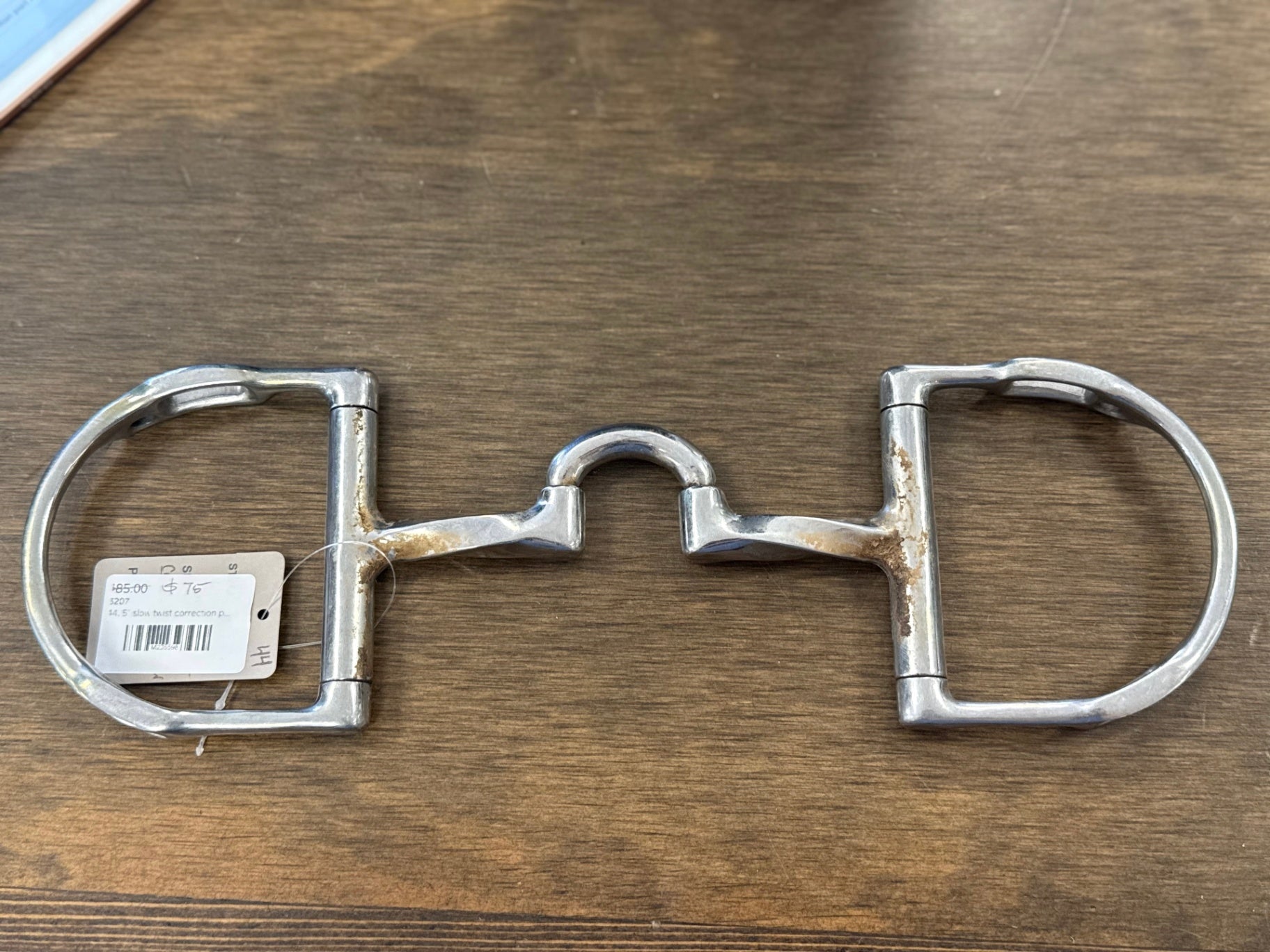 44. 5” slow twist correction port myler D ring bit